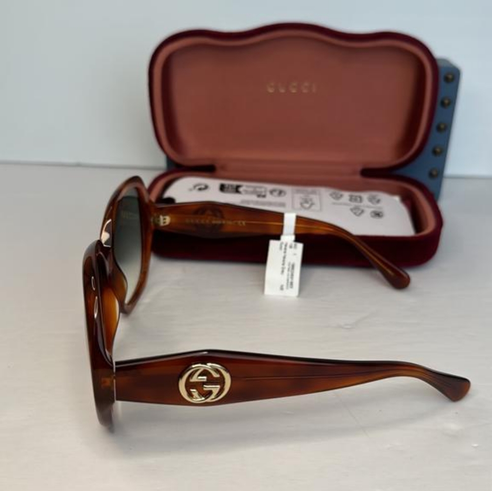 Authentic New Gucci GG0796S-003 56 Ladies Sunglasses - Picture 7 of 13